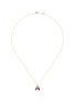 Main View - Click To Enlarge - BAO BAO WAN - And the little ones...' Fire Cracker ruby 18k yellow gold pendant necklace