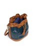 Detail View - Click To Enlarge - MISCHA - 'Mini' Glen plaid print coated canvas bucket bag
