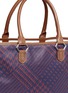 Detail View - Click To Enlarge - MISCHA - 'Shopper' Glen plaid print coated canvas tote