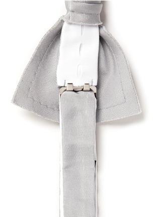Detail View - Click To Enlarge - LANVIN - Raw edge silk bow tie