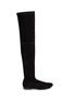 Main View - Click To Enlarge - CLERGERIE - 'Fetej' stretch suede thigh high boots