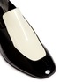 Detail View - Click To Enlarge - CLERGERIE - 'Patsy' metal block heel patent leather loafers