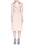 Main View - Click To Enlarge - ALEXANDER MCQUEEN - Belted wool blend trench coat
