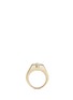 Detail View - Click To Enlarge - VALENTINO GARAVANI - 'Rockstud' caged pearl ring