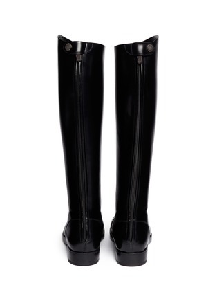 Back View - Click To Enlarge - ALBERTO FASCIANI - 'Oxana' leather equestrian boots