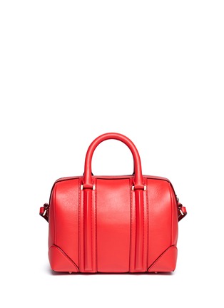 Back View - Click To Enlarge - GIVENCHY - Lucrezia mini leather duffle
