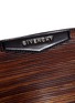 Detail View - Click To Enlarge - GIVENCHY - Antigona wood-effect leather envelope clutch