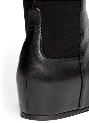 Detail View - Click To Enlarge - STUART WEITZMAN - 'Mainline' leather knee-high boots