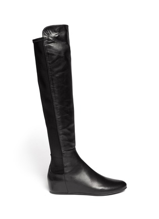 Main View - Click To Enlarge - STUART WEITZMAN - 'Mainline' leather knee-high boots