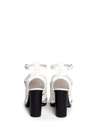 Back View - Click To Enlarge - PROENZA SCHOULER - PS11 hardware gladiator sandals