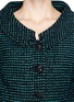 Detail View - Click To Enlarge - ST. JOHN - Raffia and dash knit wool jacket