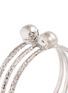 Detail View - Click To Enlarge - ALEXANDER MCQUEEN - Skull embellish triple band bangle