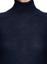 Detail View - Click To Enlarge - ARMANI COLLEZIONI - Fine wool turtleneck top