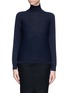 Main View - Click To Enlarge - ARMANI COLLEZIONI - Fine wool turtleneck top