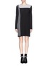 Main View - Click To Enlarge - VINCE - Colourblock cashmere sweater dress