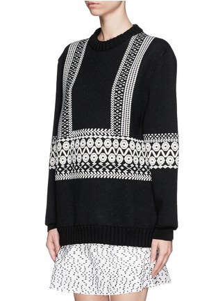 Chloé - Graphic Knit Wool Sweater | Women | Lane Crawford