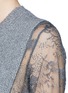 Detail View - Click To Enlarge - VALENTINO GARAVANI - Lace sleeve sweater