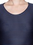 Detail View - Click To Enlarge - ARMANI COLLEZIONI - Rib stripe T-shirt