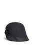 Figure View - Click To Enlarge - ARMANI COLLEZIONI - Wool bow cloche hat