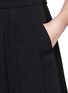 Detail View - Click To Enlarge - NEIL BARRETT - Pleat front flare skirt