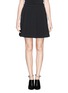 Main View - Click To Enlarge - NEIL BARRETT - Pleat front flare skirt