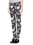 Front View - Click To Enlarge - KENZO - Monster print skinny jeans