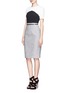 Front View - Click To Enlarge - JASON WU - Contrasting colour dress