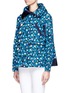 Front View - Click To Enlarge - SACAI LUCK - Floral print flare back jacket