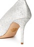 Detail View - Click To Enlarge - CHARLOTTE OLYMPIA - Desirée embellished glitter pumps