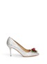 Main View - Click To Enlarge - CHARLOTTE OLYMPIA - Desirée embellished glitter pumps