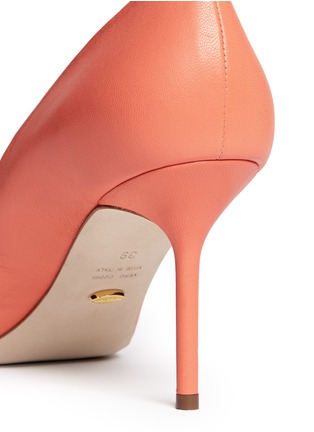 Detail View - Click To Enlarge - SERGIO ROSSI - Leather pumps