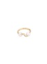 Main View - Click To Enlarge - TASAKI - Danger Fang' diamond akoya pearl 18k yellow gold ring