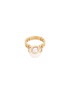 Main View - Click To Enlarge - TASAKI - 'Stretched' freshwater pearl 18k yellow gold chain effect ring
