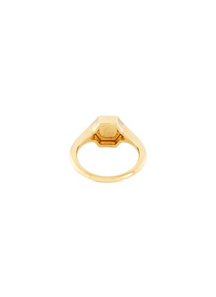  - TASAKI - Mother-of-pearl 18k yellow gold ring