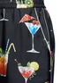 Detail View - Click To Enlarge - - - Cocktail print silk pyjama pants