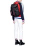 Figure View - Click To Enlarge - GUCCI - Web stripe tech canvas backpack