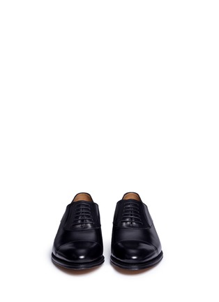 Front View - Click To Enlarge - GUCCI - 'Spirit' leather Derbies