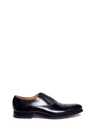 Main View - Click To Enlarge - GUCCI - 'Spirit' leather Derbies