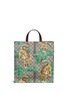 Detail View - Click To Enlarge - GUCCI - Bengal tiger print GG Supreme canvas tote bag