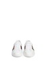 Front View - Click To Enlarge - GUCCI - 'Ace' tiger embroidered leather sneakers