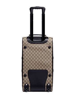 Detail View - Click To Enlarge - GUCCI - GG Supreme canvas trolley duffle bag