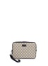 Main View - Click To Enlarge - GUCCI - GG Supreme canvas travel zip pouch