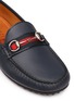 Detail View - Click To Enlarge - GUCCI - Horsebit leather loafers