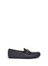 Main View - Click To Enlarge - GUCCI - Horsebit leather loafers