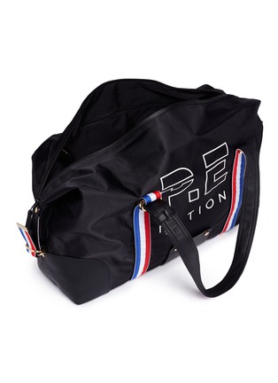  - P.E NATION - 'Sports' grosgrain stripe duffle bag