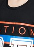 Detail View - Click To Enlarge - P.E NATION - 'The Glide' varsity print tank top