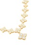 Detail View - Click To Enlarge - ROBERTO COIN - Princess Flower diamond 18k gold necklace