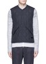 Main View - Click To Enlarge - 73176 - Triple stripe puffer vest