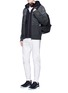 Figure View - Click To Enlarge - 73176 - Ombré Merino wool-cotton track jacket