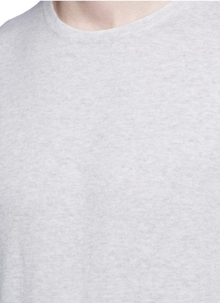 Detail View - Click To Enlarge - 73176 - Slim fit cotton knit T-shirt